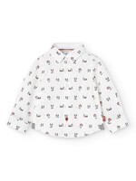 Boboli Boboli Poplin shirt for baby boy -BCI print 717016