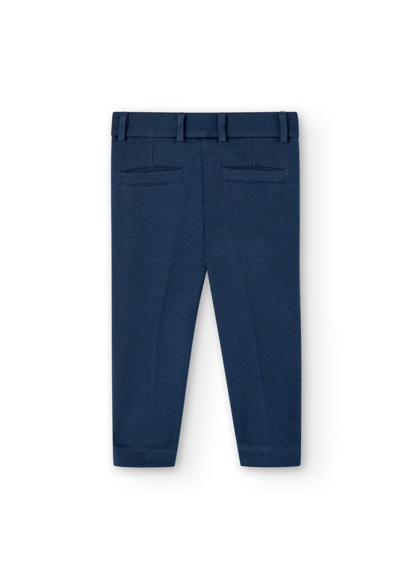 Boboli Boboli Trousers knit for baby boy navy 717072B