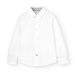 Boboli Boboli Oxford long sleeves shirt for boy WHITE 737018
