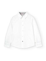 Boboli Boboli Oxford long sleeves shirt for boy WHITE 737018
