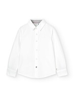 Boboli Oxford long sleeves shirt for boy WHITE 737018