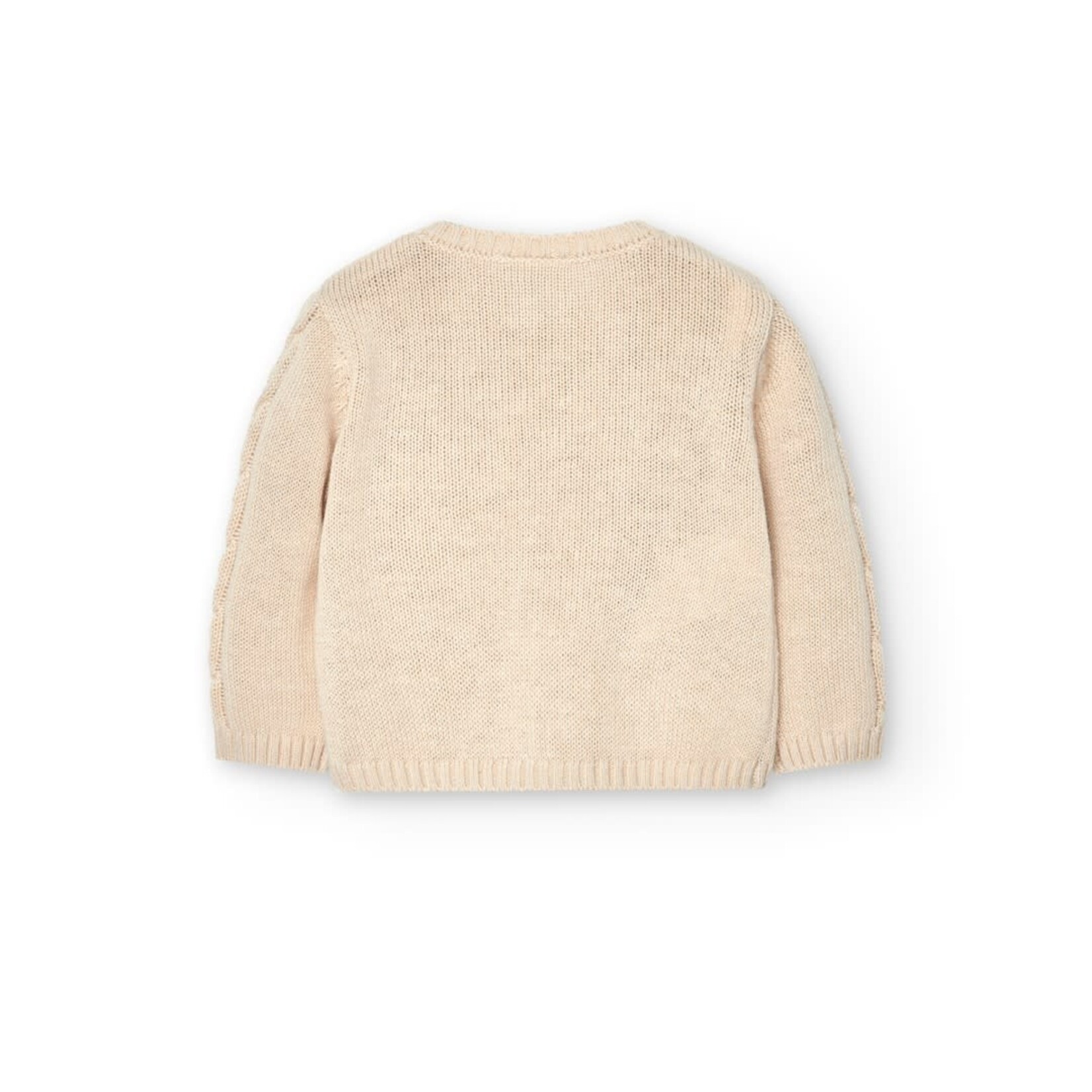 Boboli Boboli Pack knitwear for baby -BCI beige 757188B