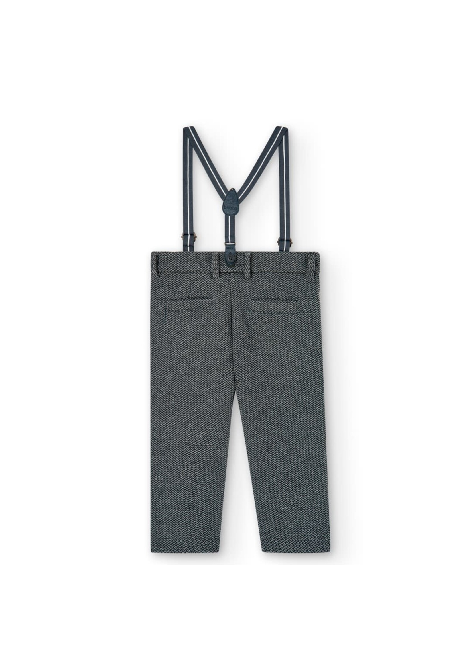 Boboli Knit trousers for  boy grey 717050