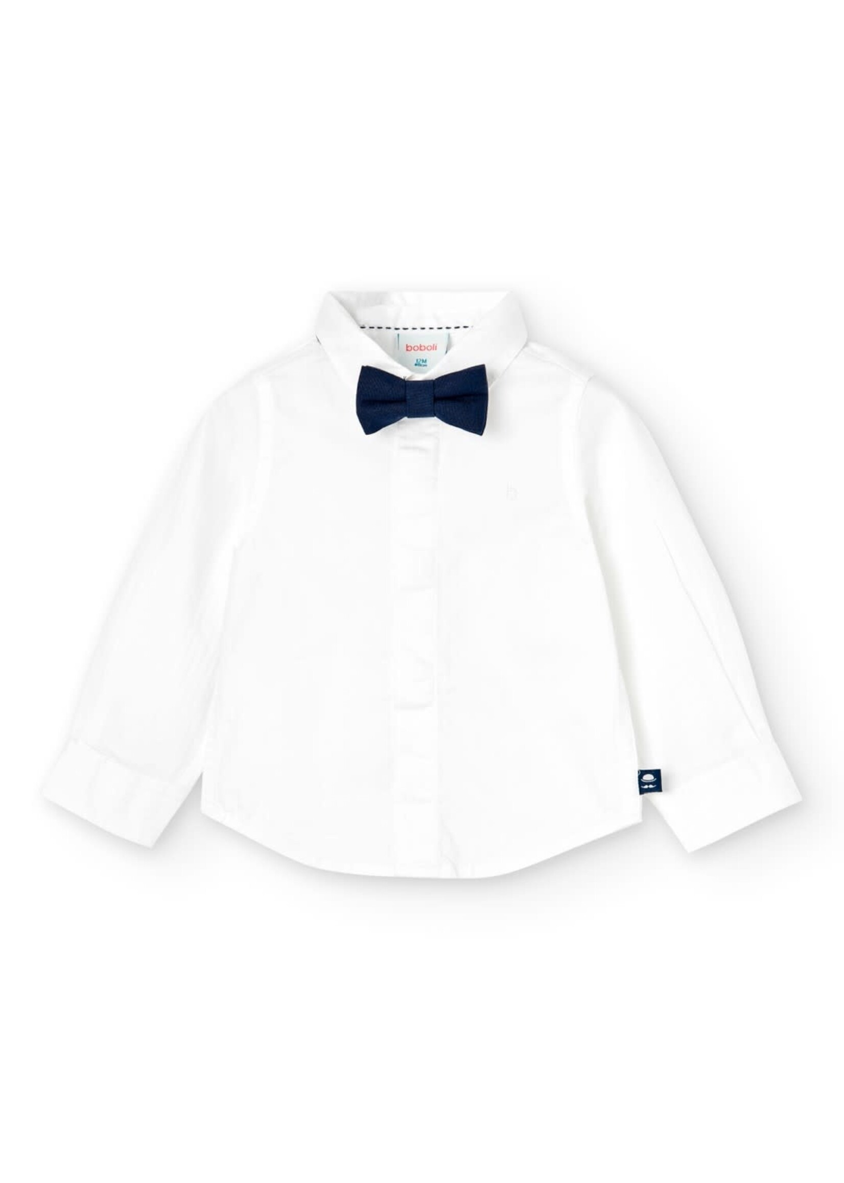 Boboli Boboli Shirt for baby -BCI WHITE 717151B