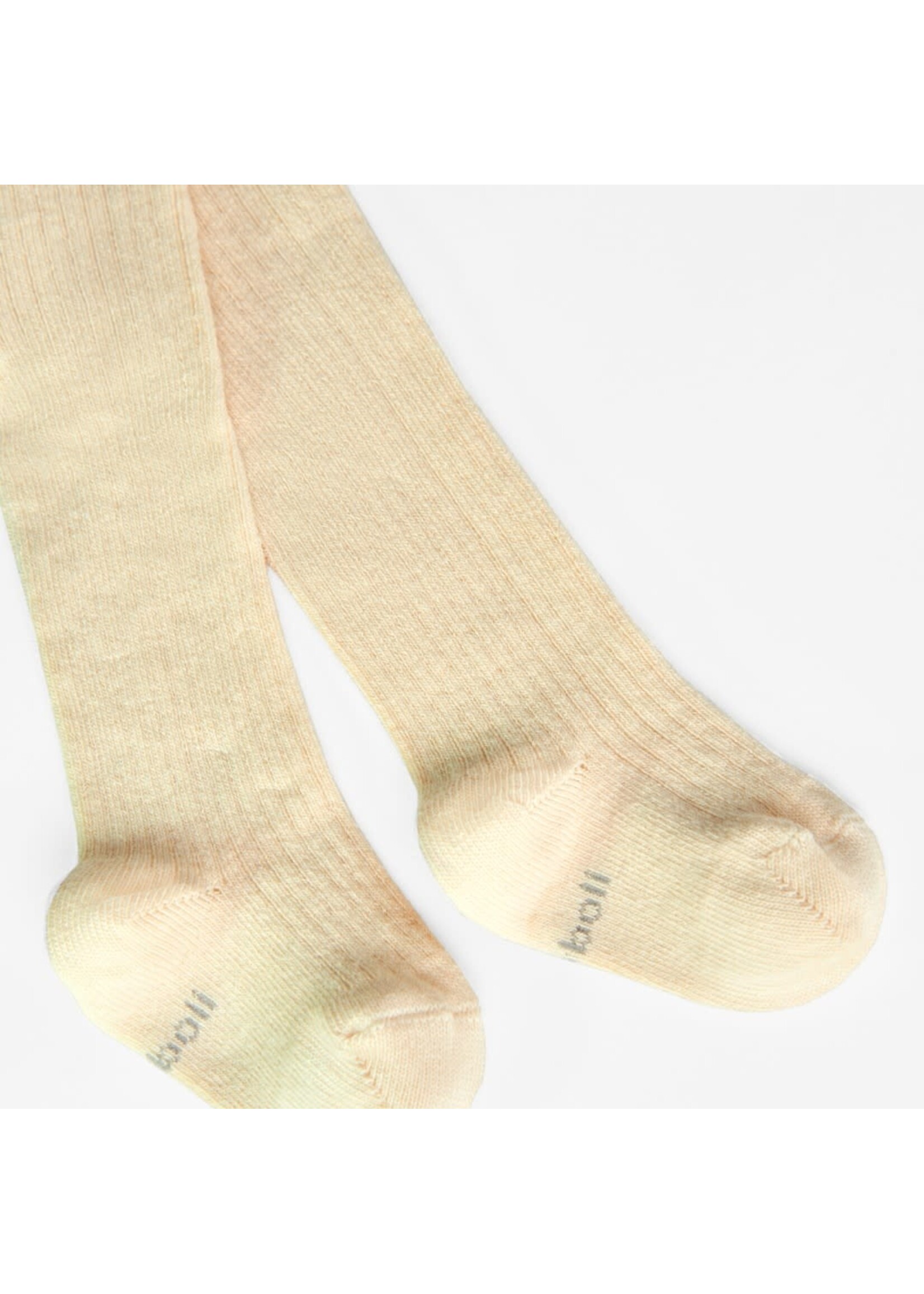 Boboli Boboli Thick tights for baby girl -BCI beige 747154B