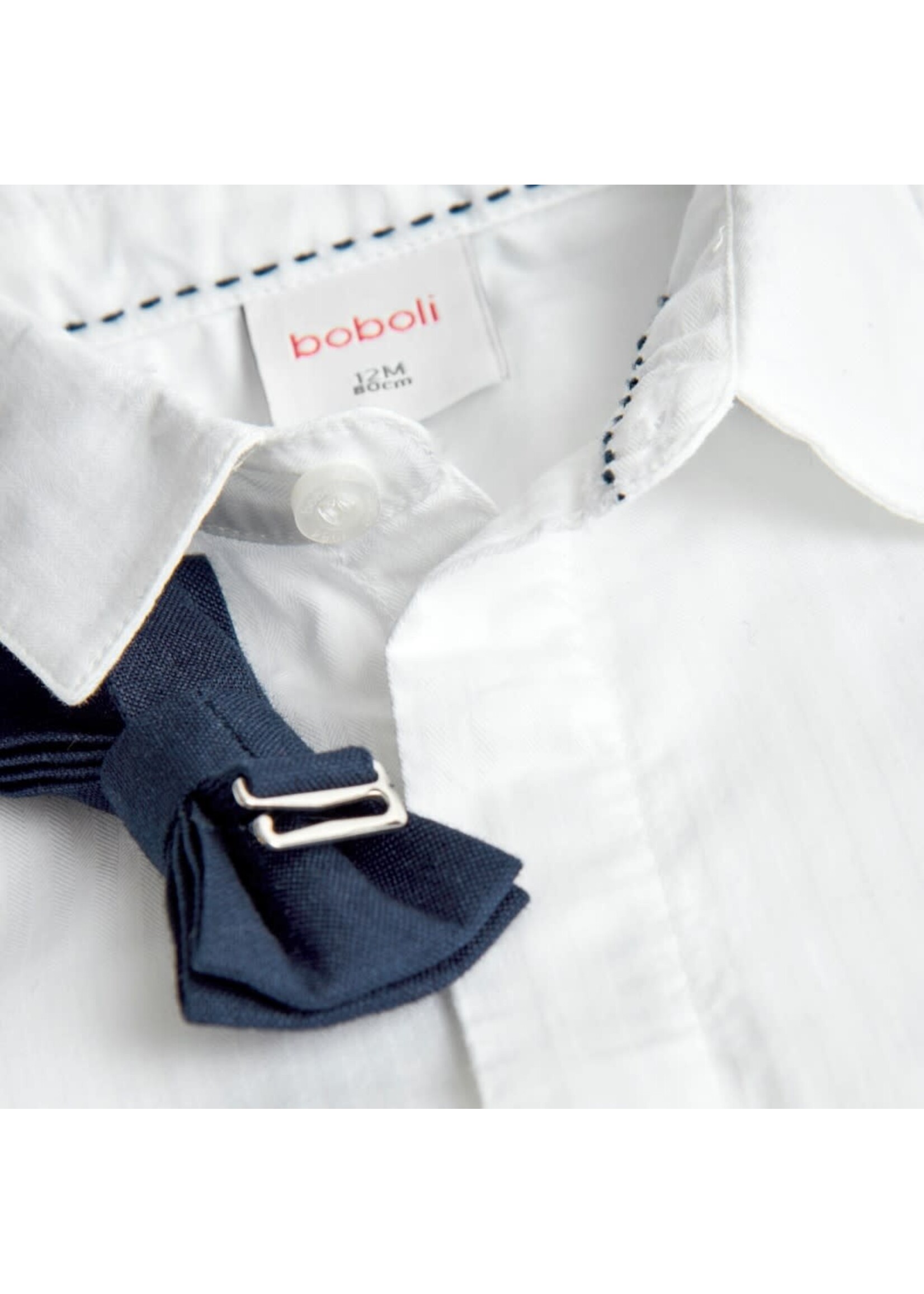 Boboli Boboli Shirt for baby -BCI WHITE 717151B