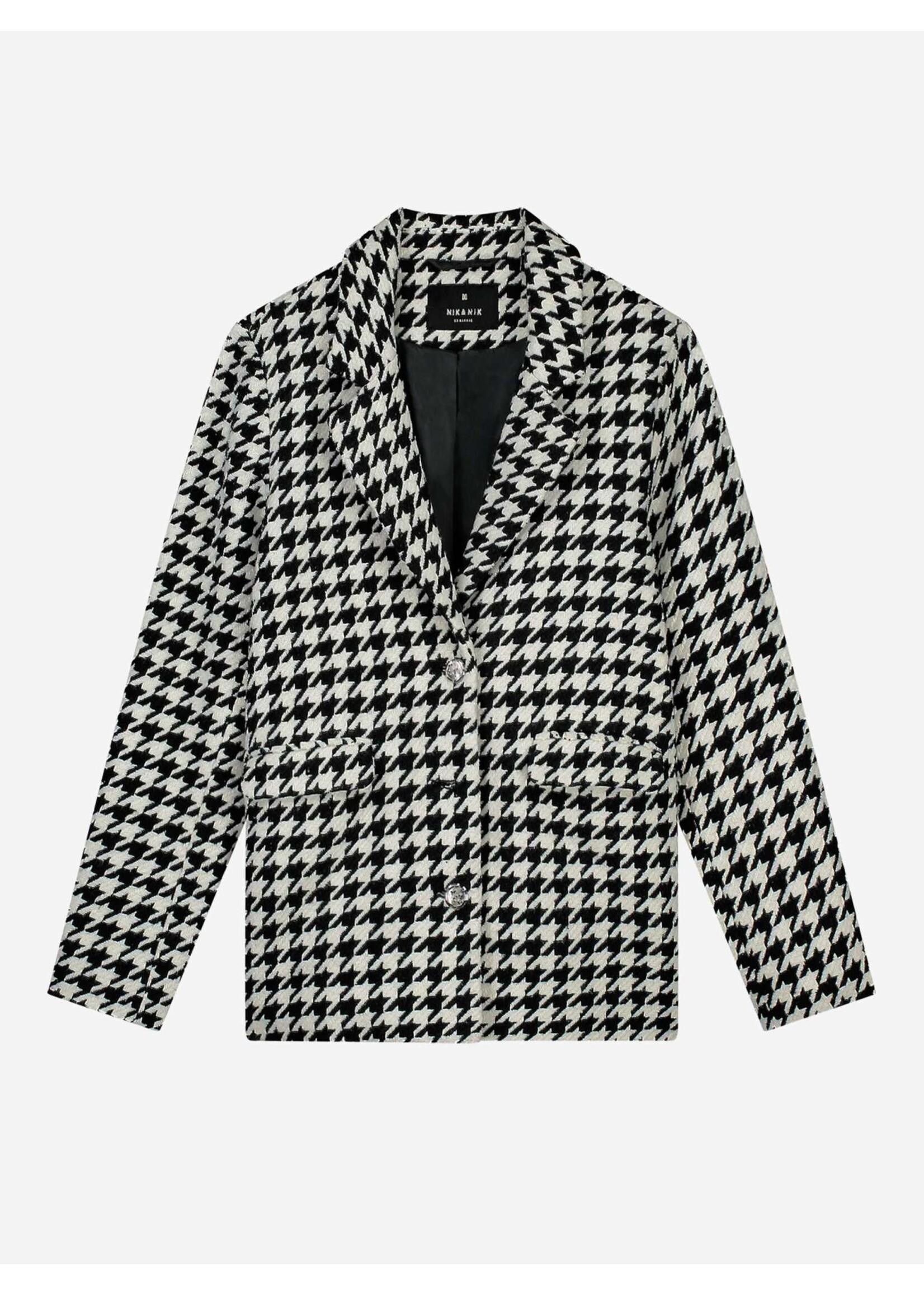 Nik&Nik Nik&Nik Kos Blazer Black G 1-447 2305