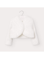 Mayoral Mayoral Furry cardigan Natural - 20 02403