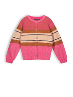 NoNo NoNo NONO Kimmy girls button up cardigan pink N309-5320 Piiink