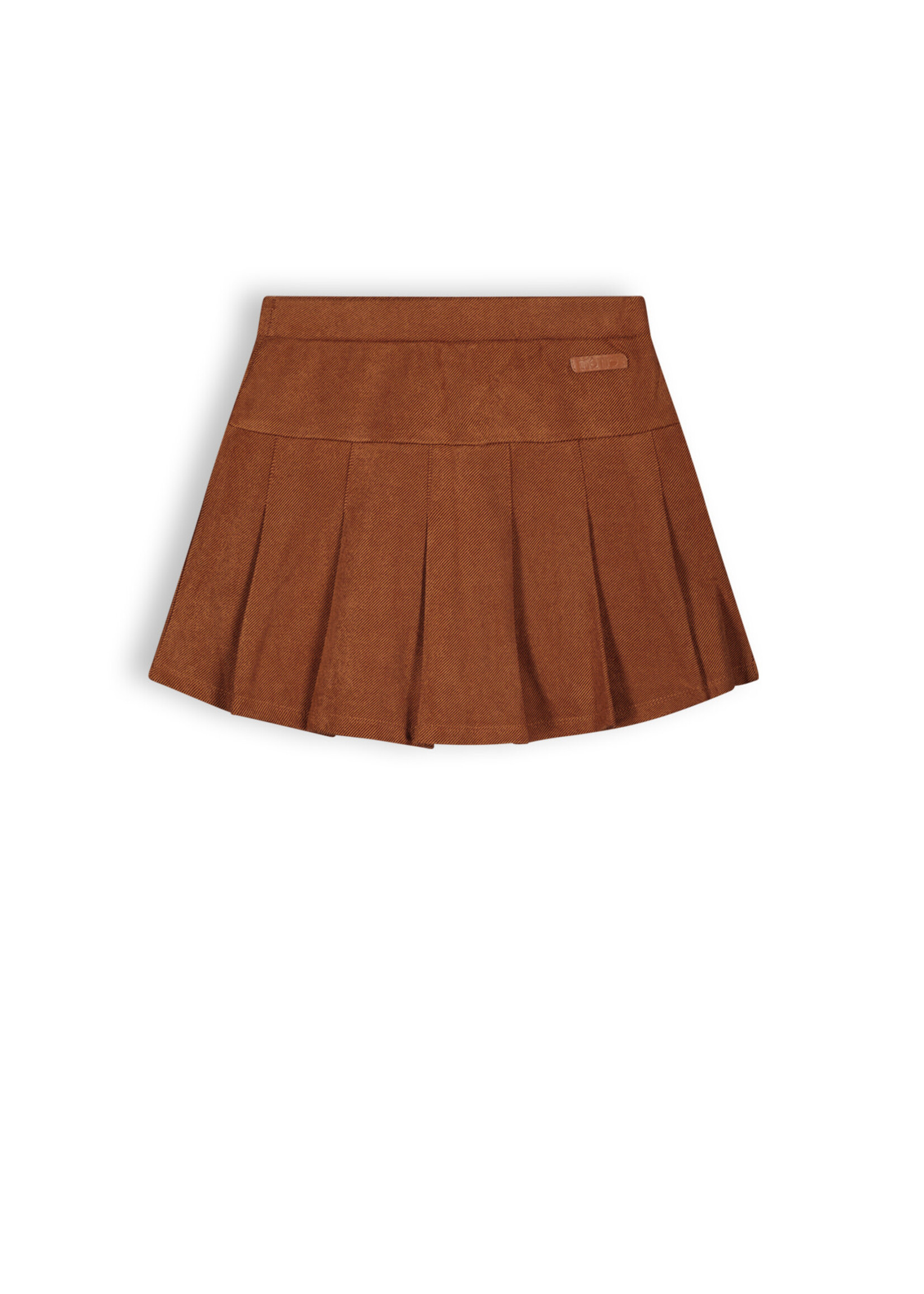 NoNo NoNo NONO Nema girls pleated short skirt brown N309-5710 Puppy Brown