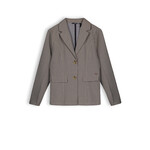 Nobell Nobell NoBell' Belia girls pied de poule blazer brown Q309-3317 Animal Brown