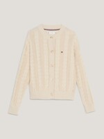 Tommy Hilfiger Tommy Hilfiger CABLE CARDIGAN KG0KG07628ABH CASHMERE CREME