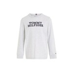 Tommy Hilfiger Tommy Hilfiger TOMMY HILFIGER LOGO TEE L/S KB0KB08554P1N NEW LIGHT GREY HEATHER
