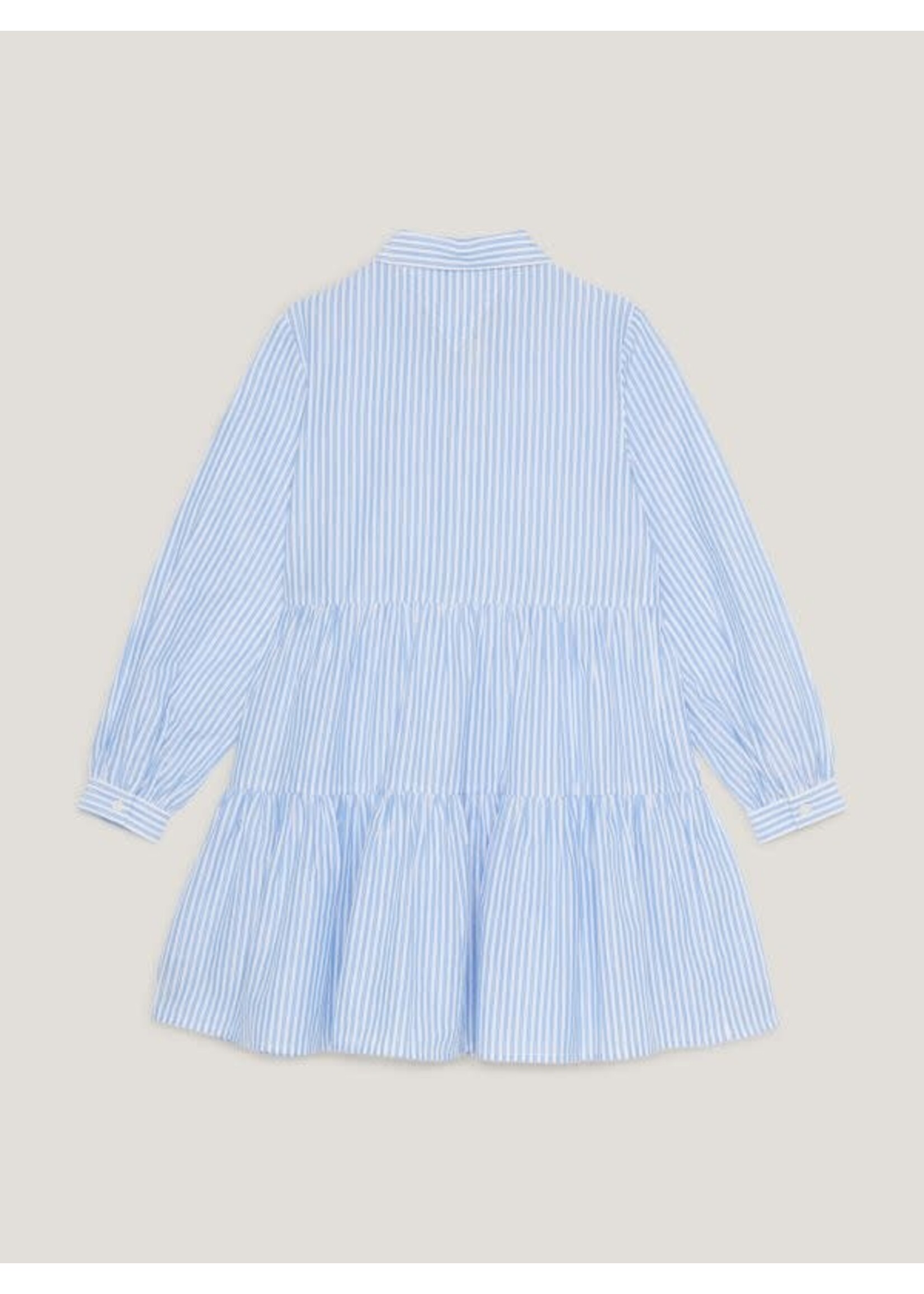 Tommy Hilfiger Tommy Hilfiger LUREX STRIPE SHIRT DRESS KG0KG075720A5 BLUE STRIPE