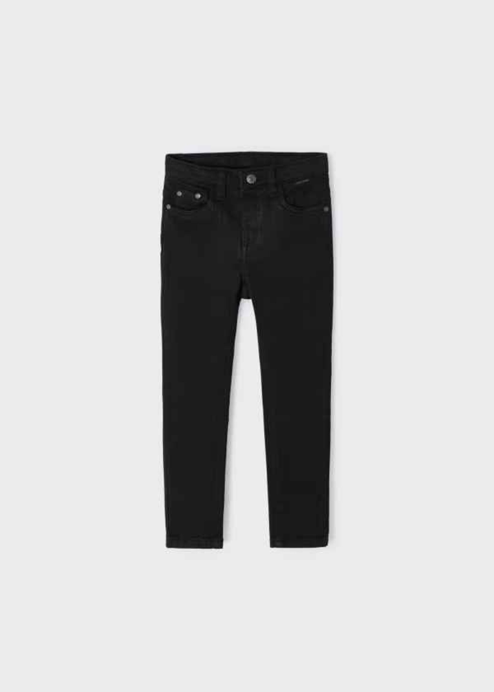 Mayoral Mayoral 5 pocket skinny pants Black - 23 04524