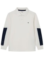 Hackett LOGO TAPE POLO 800WHITE - HK550593