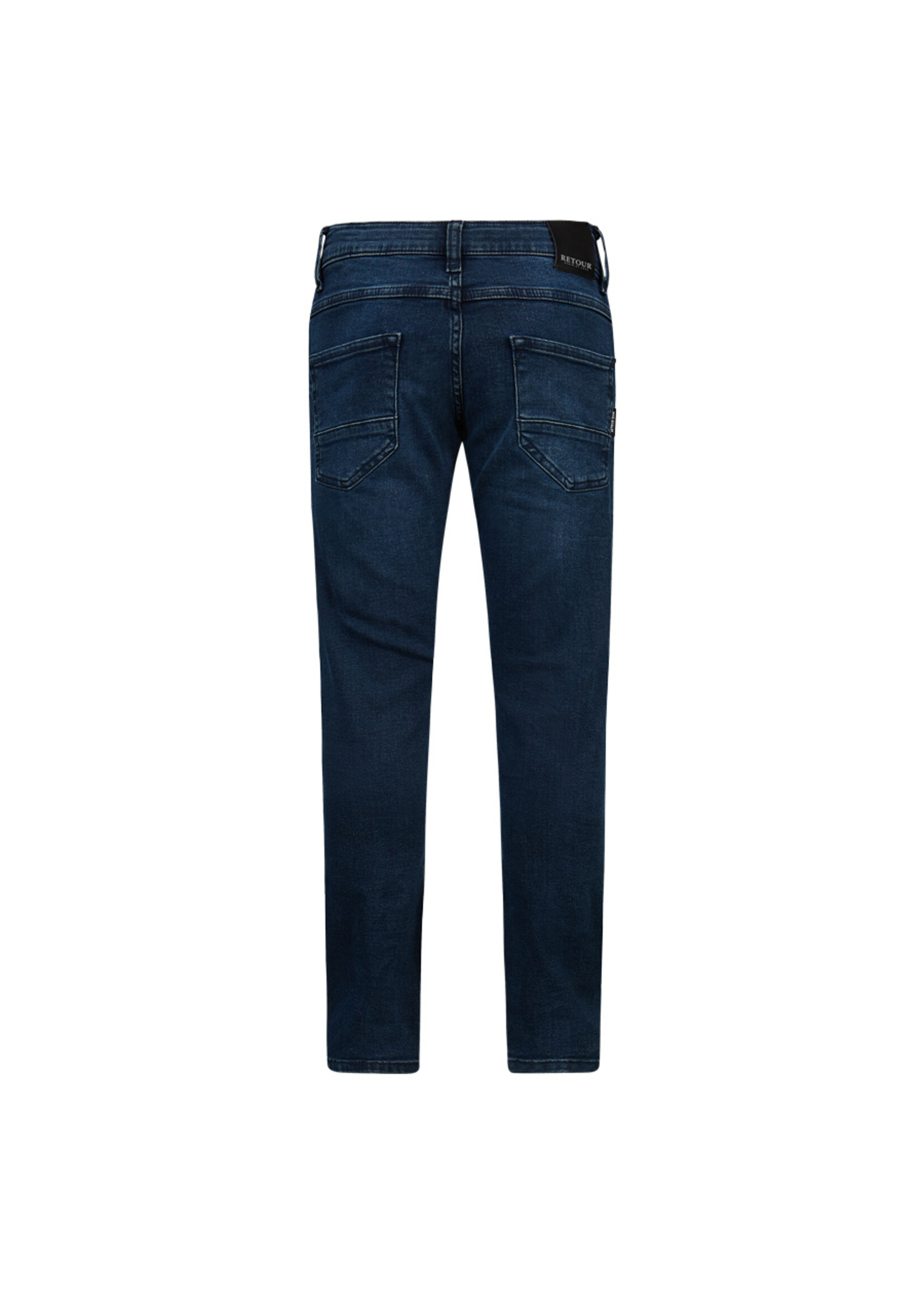 Retour Retour Tobias warm indigo dark blue denim - RJB-33-301