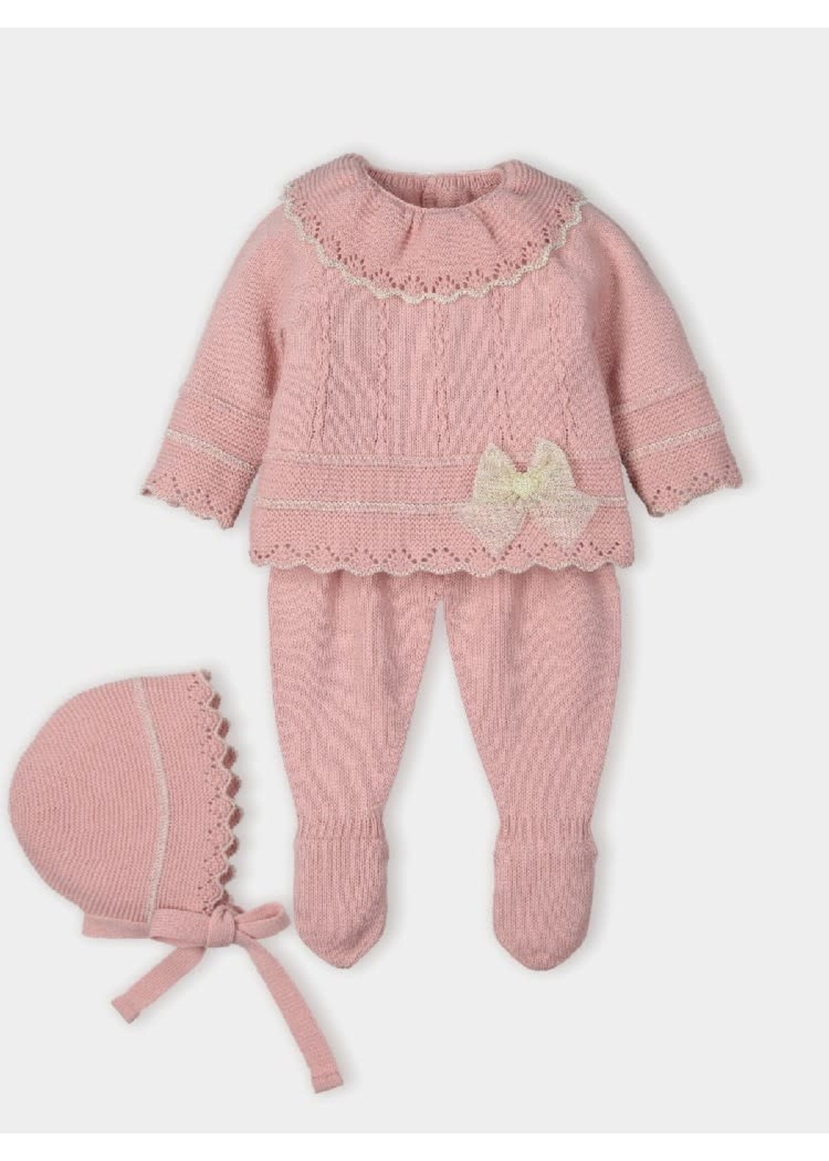 Mac Ilusion Mac Ilusion Traje 3P Canesú lux "CARROUSEL" Orquidea