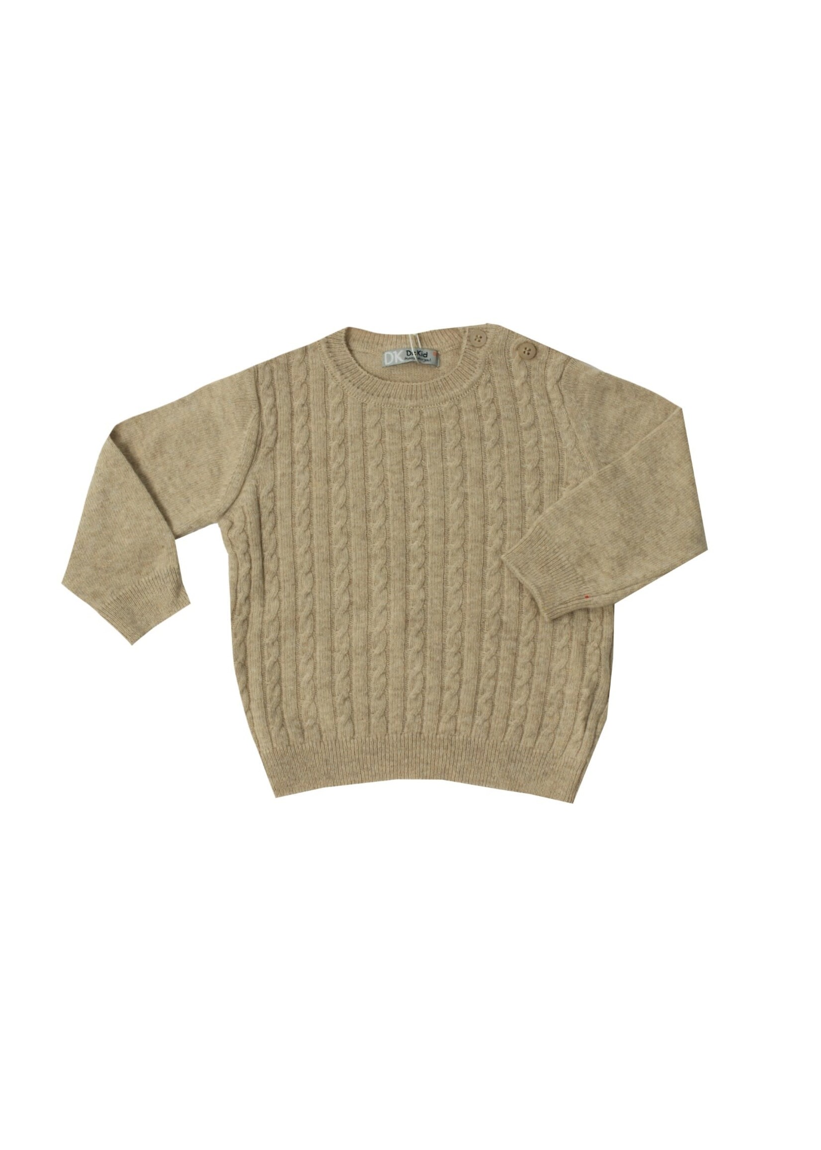 Dr Kid Baby Boy Sweater 325-Bege Mouliné-DK22