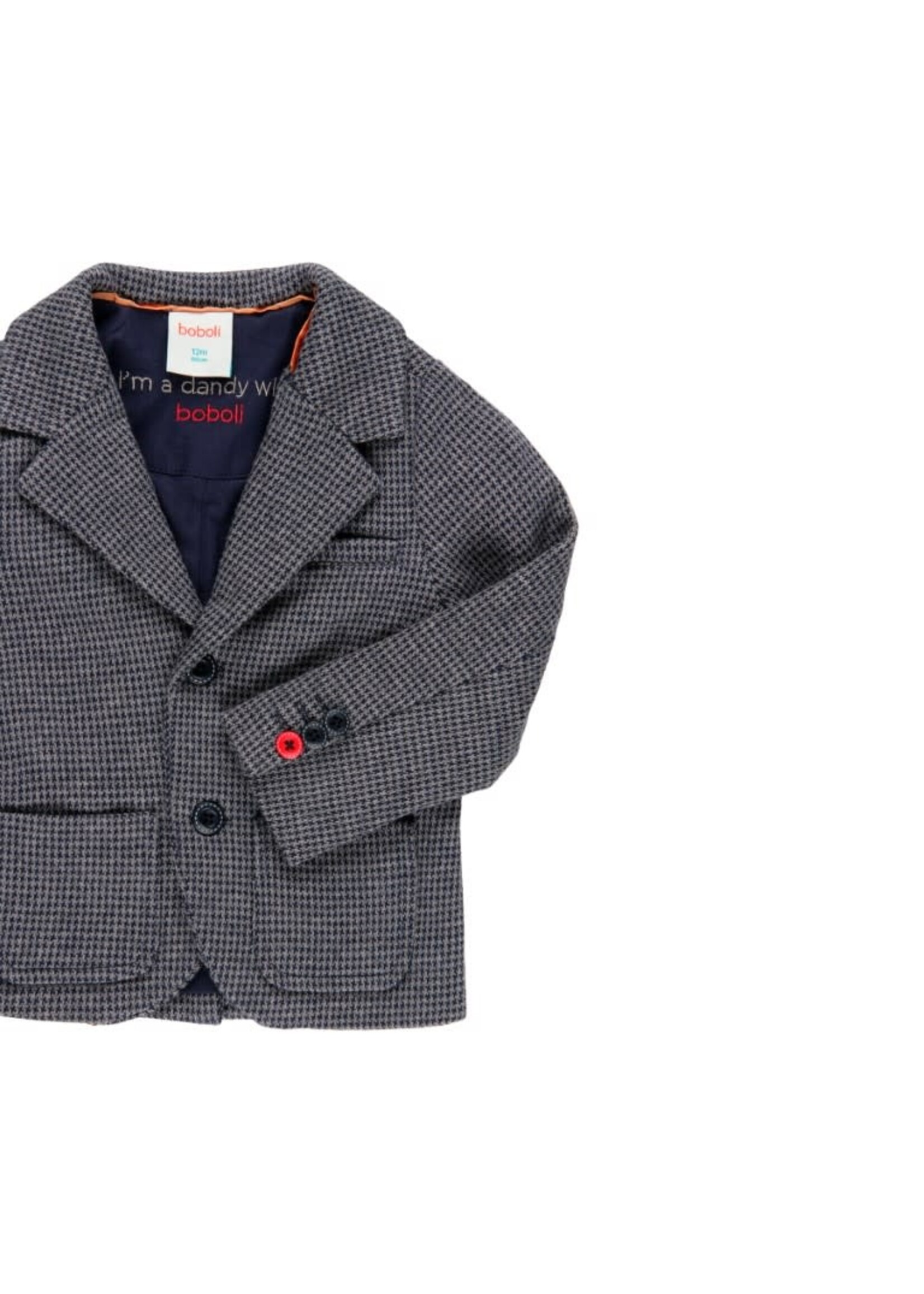 Boboli Boboli Knit blazer navy 715137