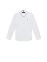 Tommy Hilfiger Tommy Hilfiger DOBBY CEREMONIAL SHIRT L/S KB0KB08618YBR WHITE