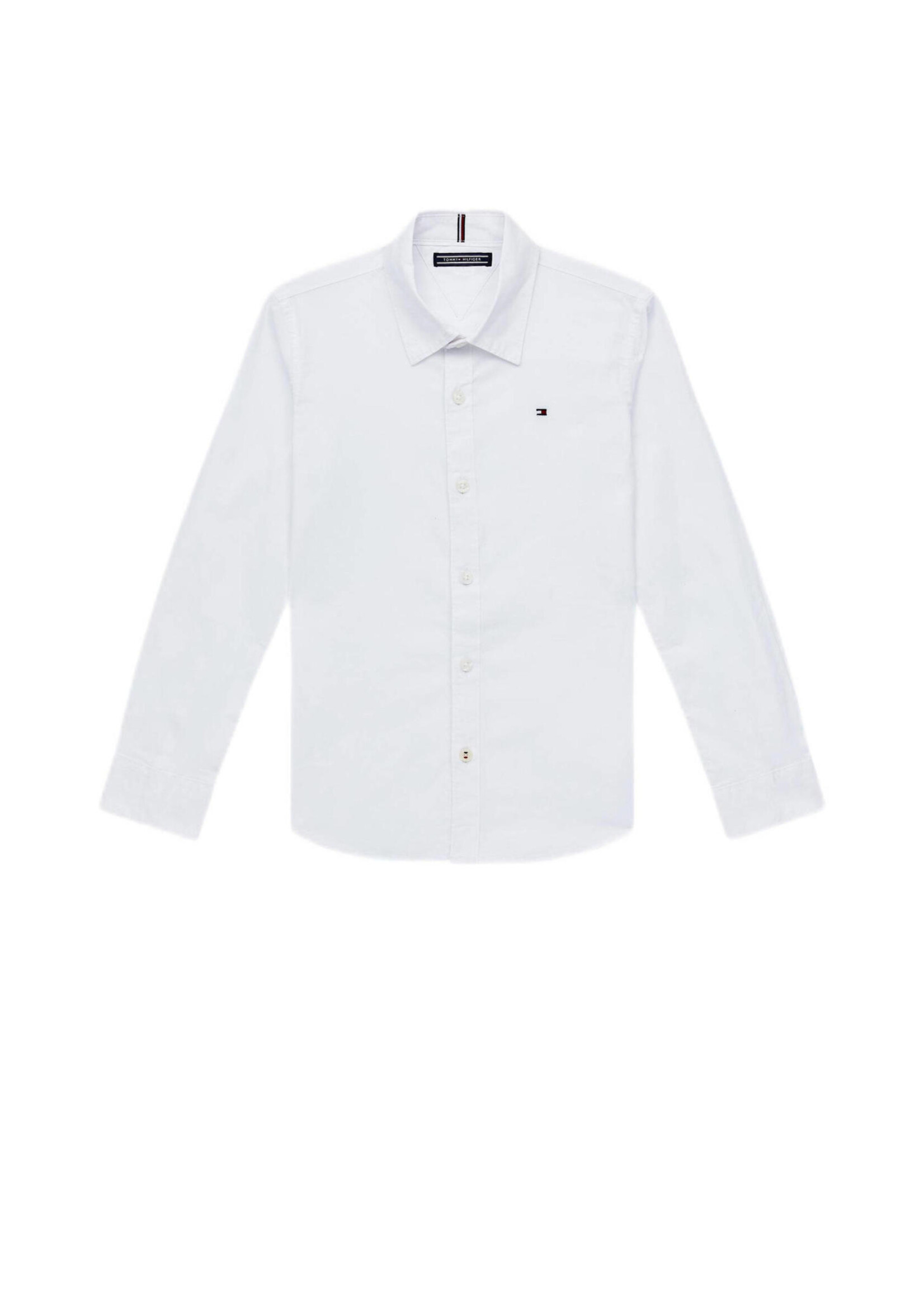 Tommy Hilfiger Tommy Hilfiger DOBBY CEREMONIAL SHIRT L/S KB0KB08618YBR WHITE
