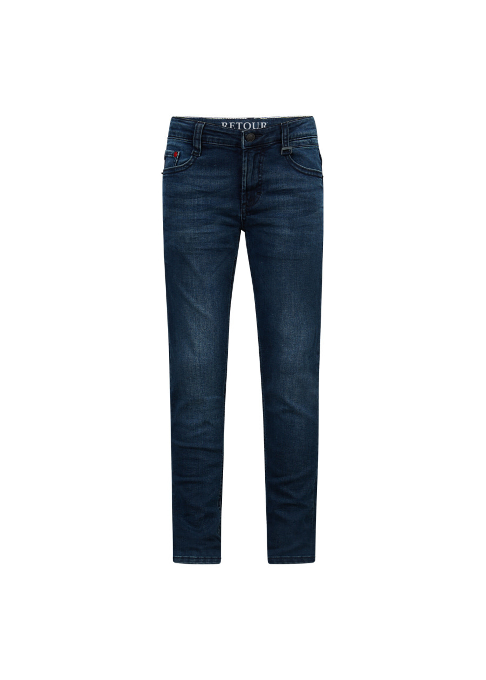 Retour Retour Tobias warm indigo dark blue denim - RJB-33-301