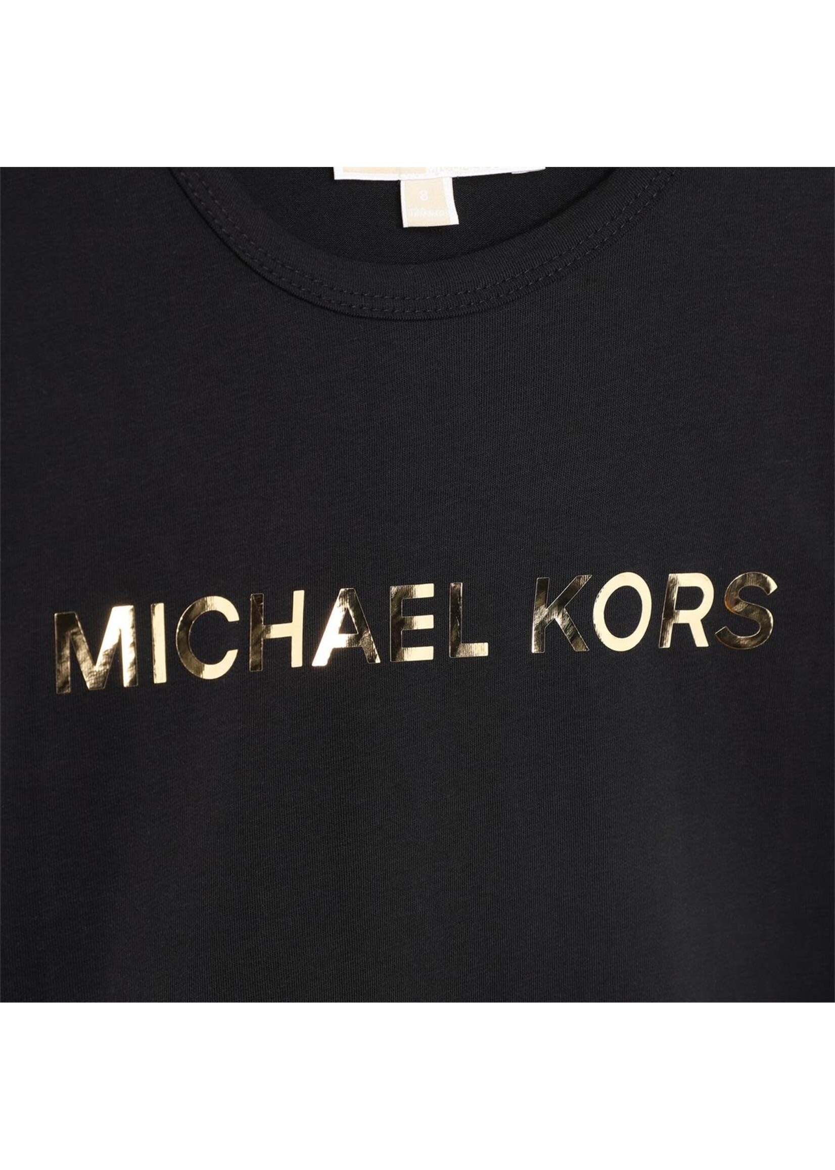 Michael Kors Michael Kors T-SHIRT LANGE MOUWEN R15195 ZWART