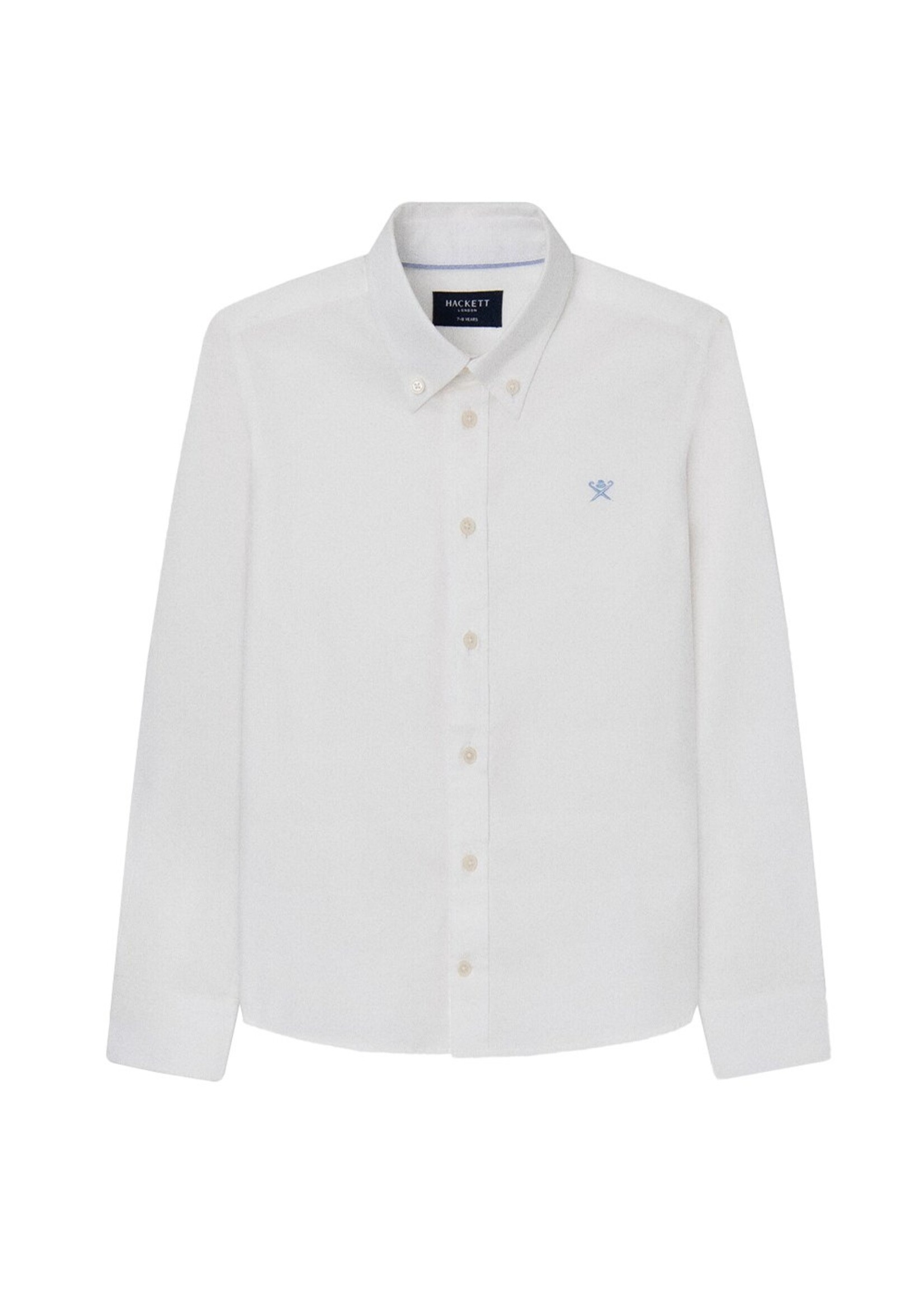 Hackett Hackett WASHED OXFORD 800WHITE - HK301737