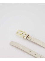 Riem Leer v goud 2 cm V