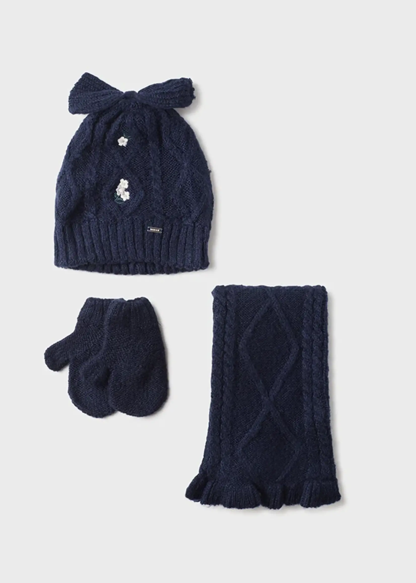 Mayoral Mayoral Hat-scarf set Blue - 22 10281