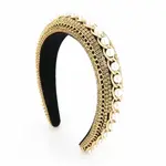 Diadeem goud met Parels