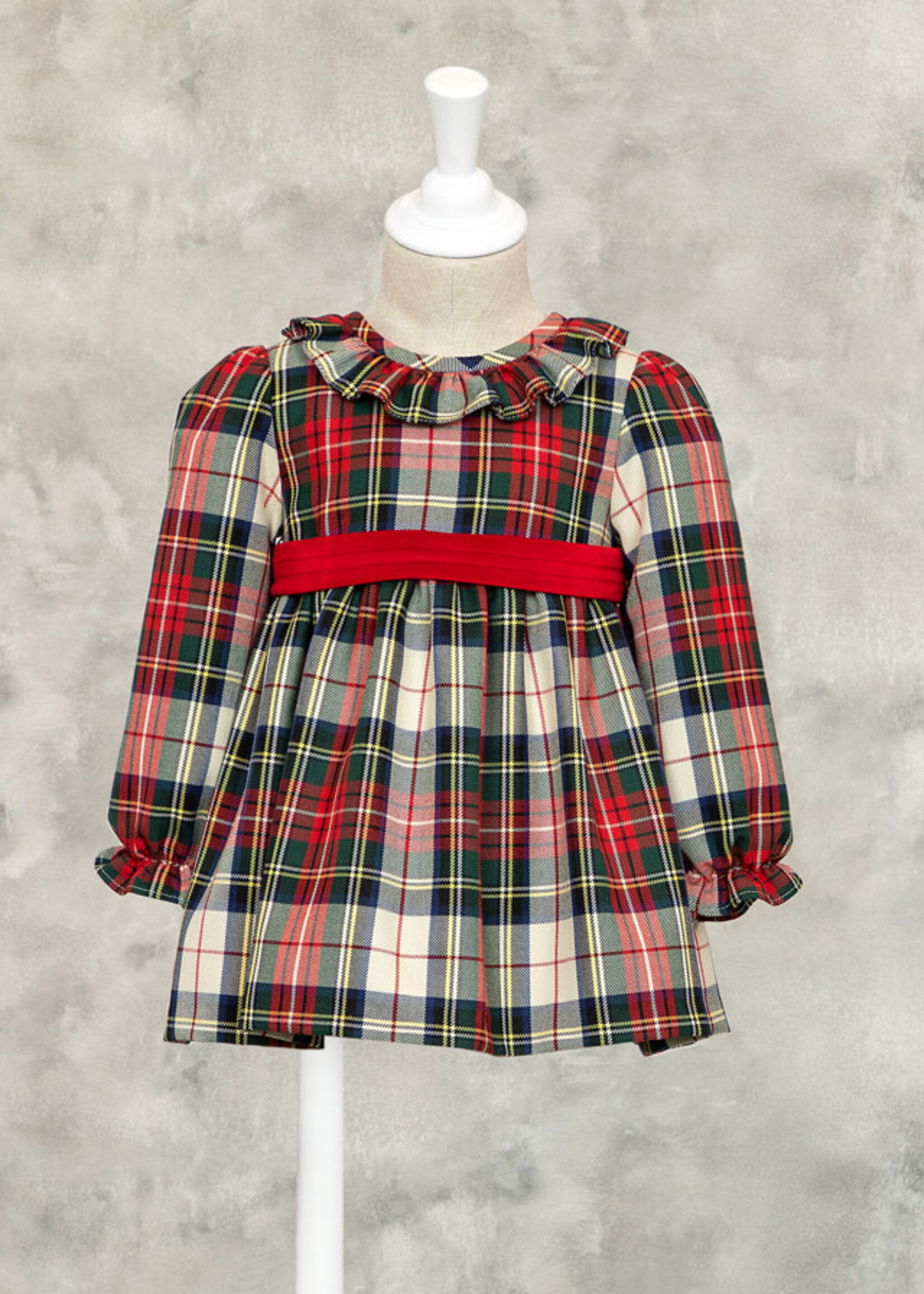 Abel & Lula Abel & Lula Plaid dress Red - 22 05513