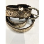 Riem smal  rose met kroko