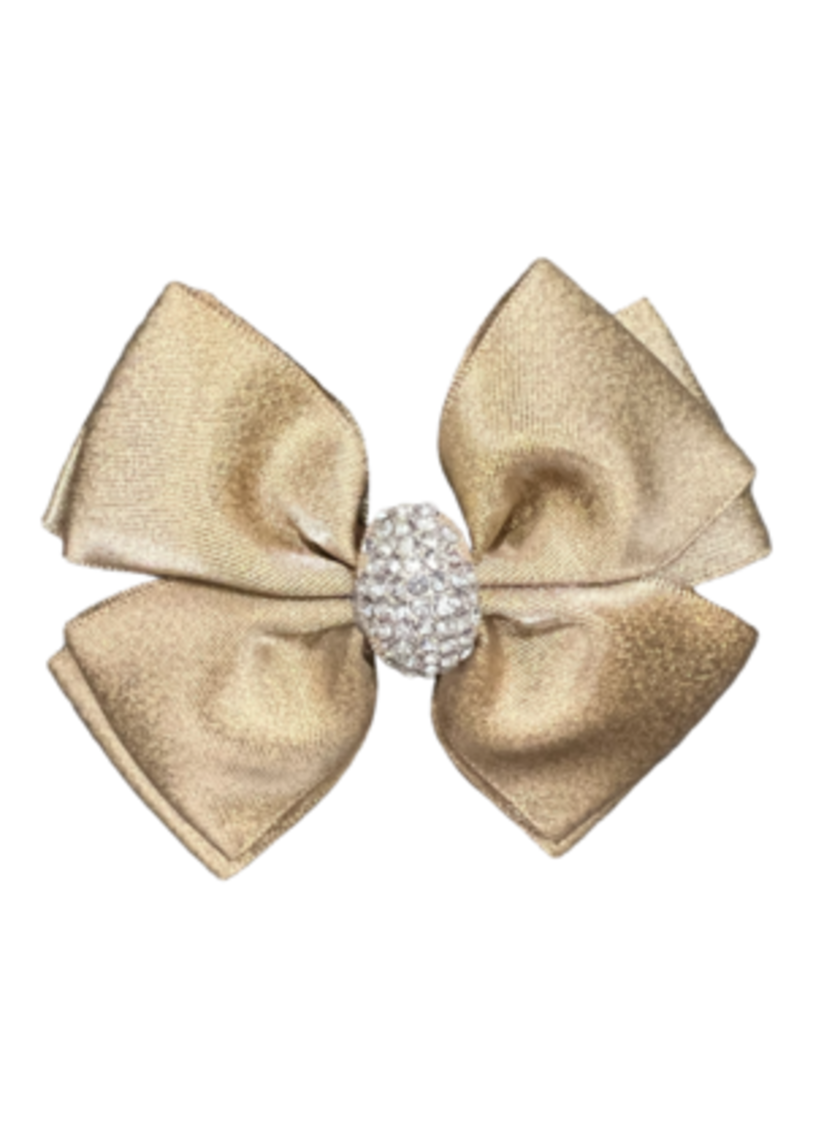Prinsessefin Prinsessefin Bow  light gold stone Swarosky