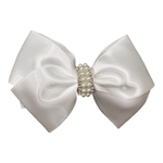 Prinsessefin Prinsessefin Bow  white pearl