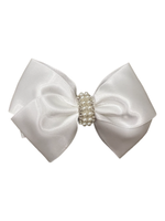 Prinsessefin Prinsessefin Bow  white pearl