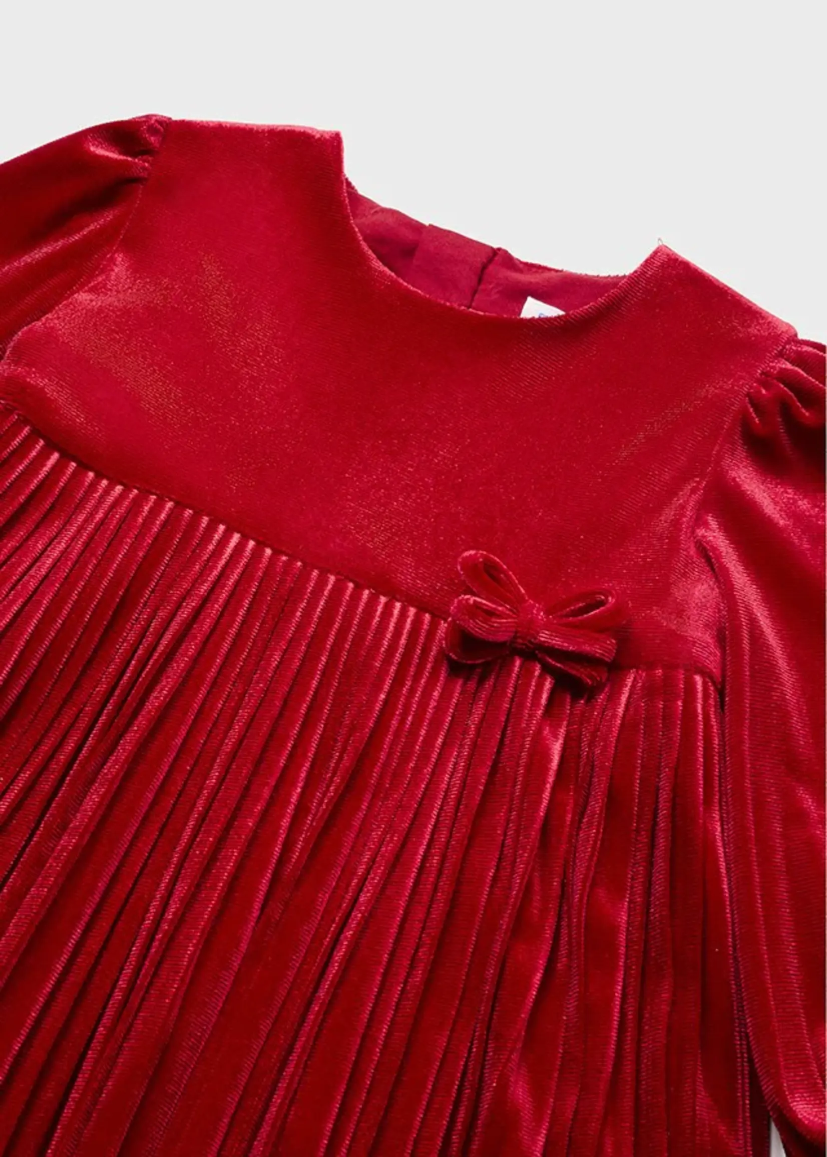 Mayoral Mayoral Velvet dress Red - 22 02949