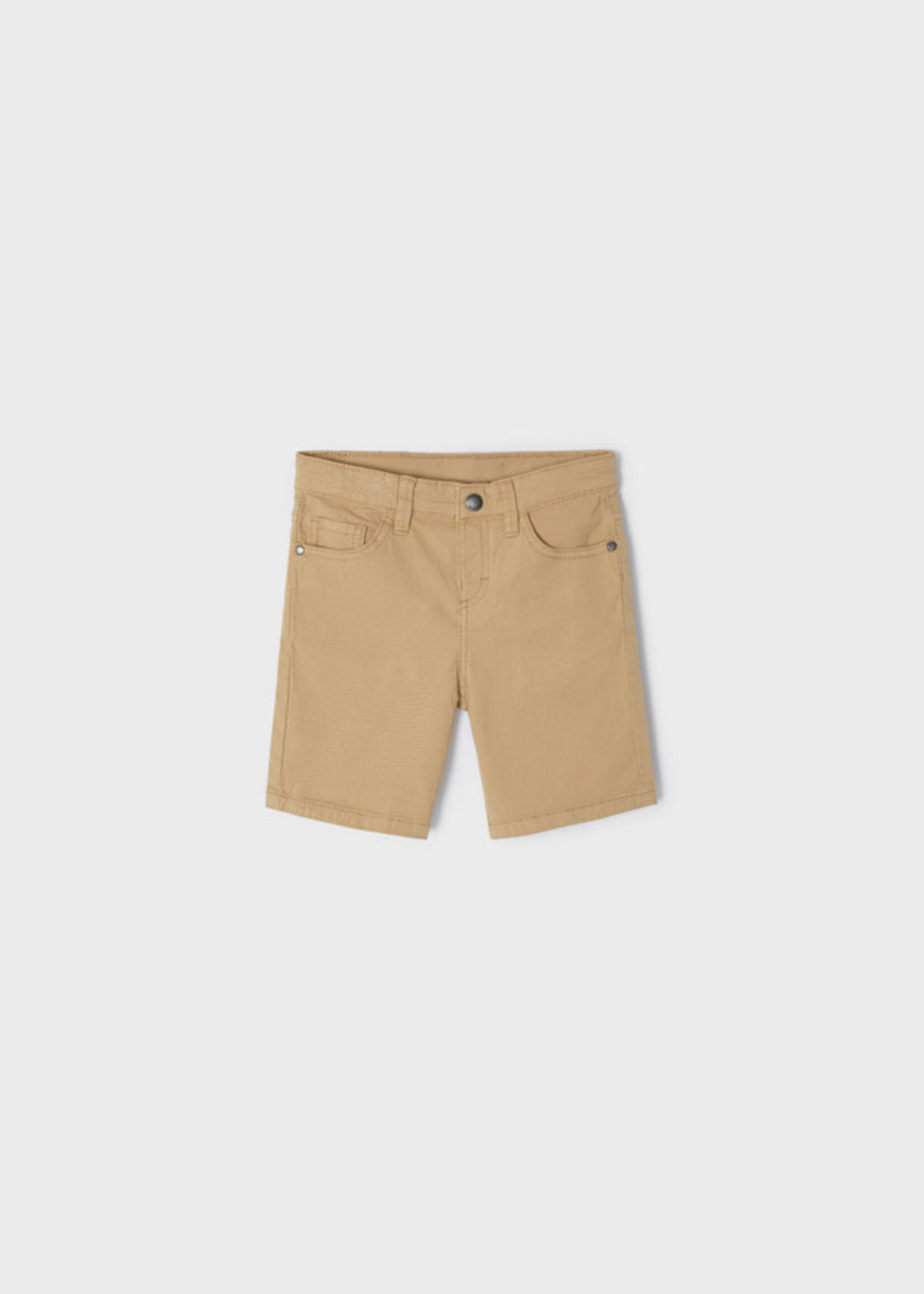 Mayoral Mayoral Basic 5 pockets twill shorts Camel - 22 00204