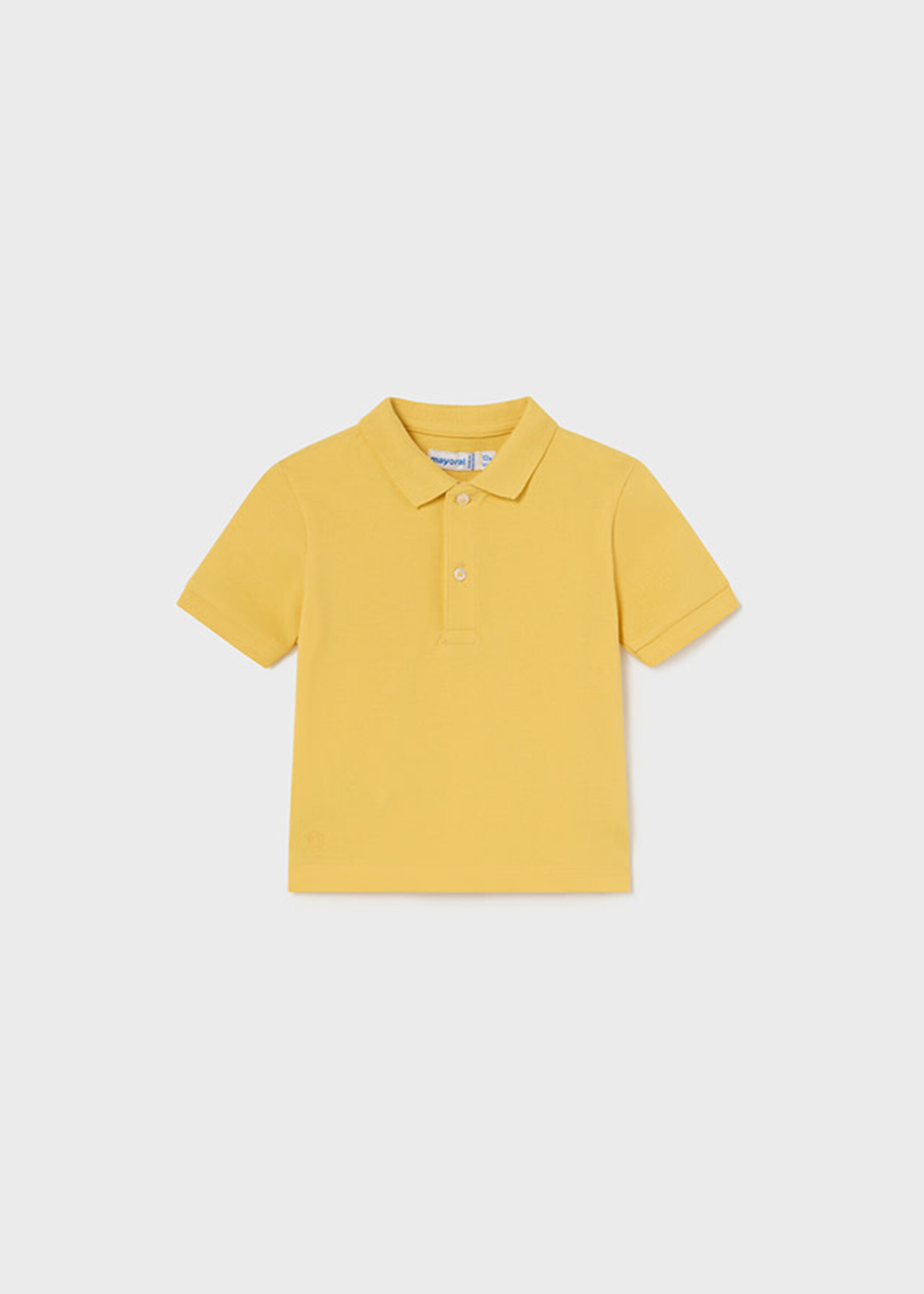 Mayoral Mayoral Basic s/s polo Banana - 24 00102