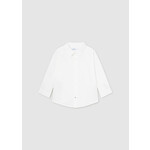 Mayoral Mayoral Basic linen l/s shirt White - 24 00117