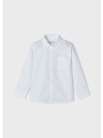 Mayoral Mayoral Basic l/s shirt White - 24 00140