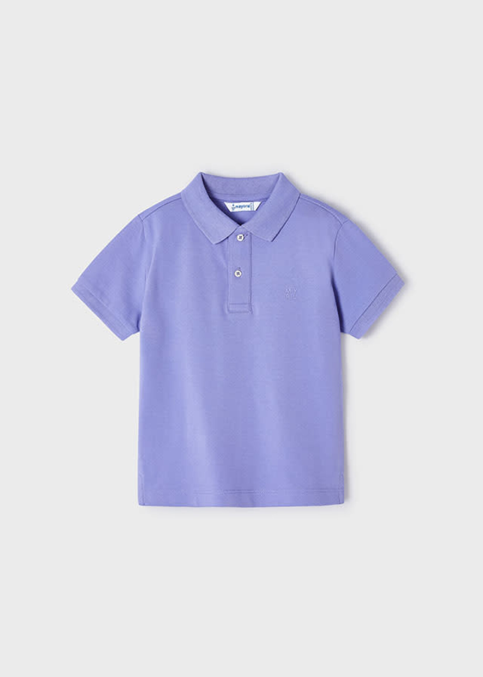 Mayoral Mayoral Basic s/s polo Lilac - 24 00150
