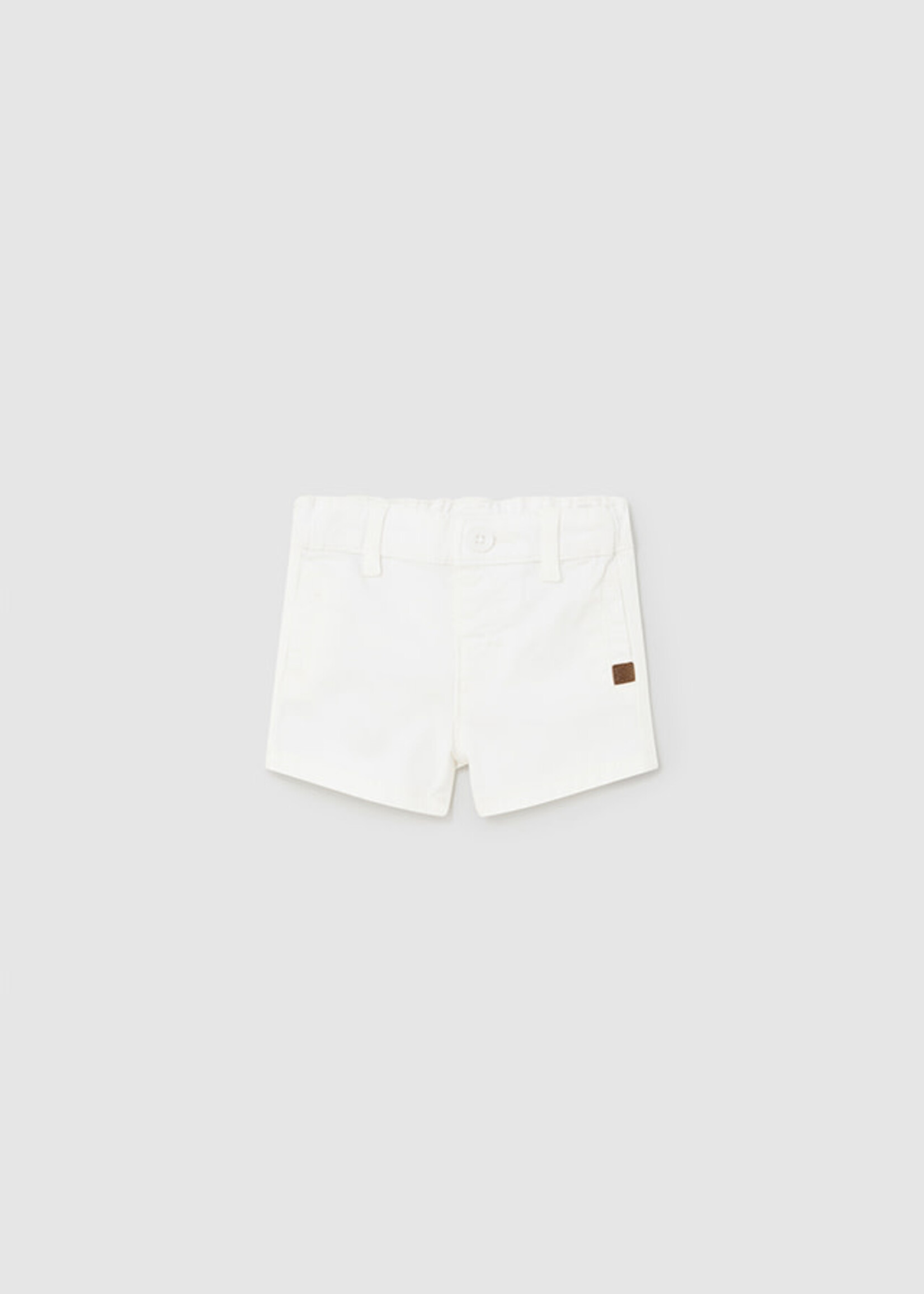 Mayoral Mayoral Twill basic shorts White - 24 00201