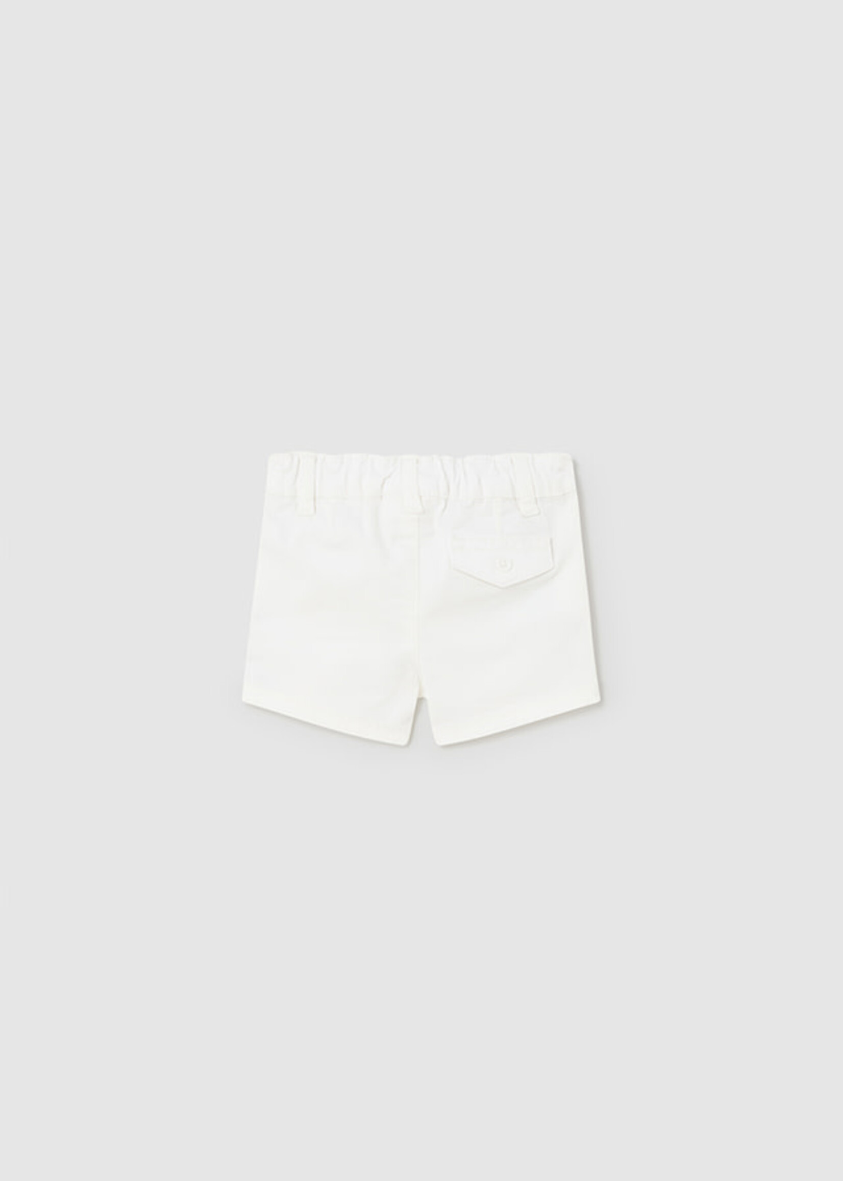 Mayoral Mayoral Twill basic shorts White - 24 00201