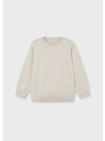 Mayoral Mayoral Basic crew neck jumper Raffia - 24 00311