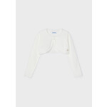 Mayoral Mayoral Basic knit bolero Natural - 24 00320