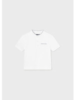 Mayoral Mayoral Polo s/s mao neck White - 24 01104