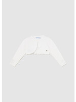 Mayoral Mayoral Basic knit bolero White - 24 00306