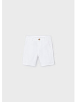 Mayoral Mayoral Basic twill chino shorts White - 24 00202